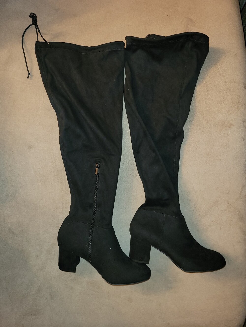 Torrid Over the Knee Heel Boots 9 Wide 9W